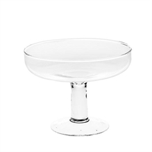 ALZATA VETRO H. 14CM D. 19CM