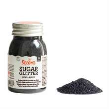 ZUCCHERO GLITTER NERO 100GR