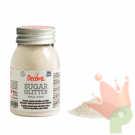 ZUCCHERO GLITTER PERLA 100GR