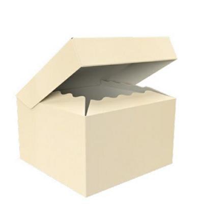 SCATOLA BAULETTO 25X25X15CM AVORIO max 6kg