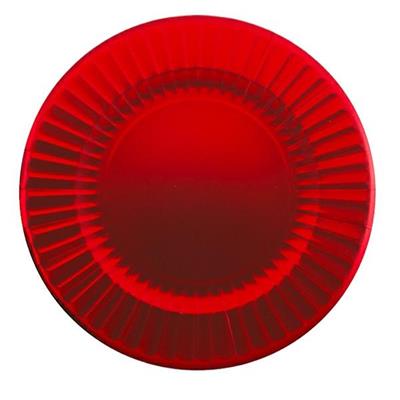 PIATTI MAXI 33CM ROSSO SATINATO 6PZ