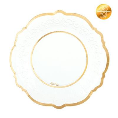 PIATTI 27CM LIBERTY GOLD 8PZ