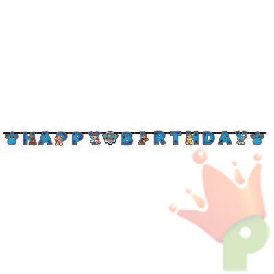 FESTONE BANNER HAPPY BIRTHDAY PAW PATROL