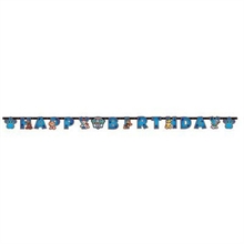 FESTONE BANNER HAPPY BIRTHDAY PAW PATROL