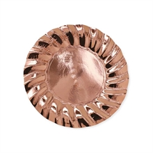 PIATTI FONDI 24CM WAVY ROSE GOLD 6PZ