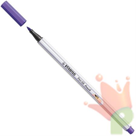 PENNARELLO VIOLA CON PUNTA A PENNELLO FLESSIBILE STABILO BRUSH