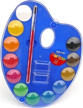 ACQUARELLI CON TAVOLOZZA 12 COLORI