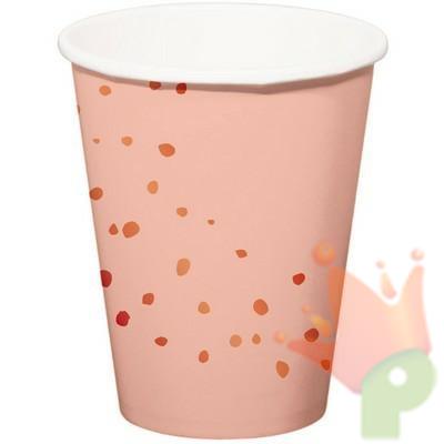 BICCHIERI 350ML ELEGANT LUSH BLUSH 8PZ