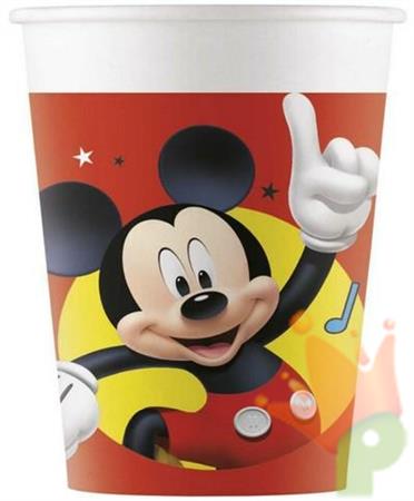 BICCHIERI 200ML TOPOLINO 8PZ