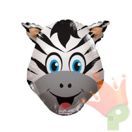 PALLONCINO MYLAR 14INCH ZEBRA