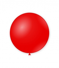 PALLONCINI 15INCH 38CM ROSSO28 50PZ