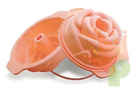 STAMPO IN SILICONE ROSE D. 180MM H. 80MM