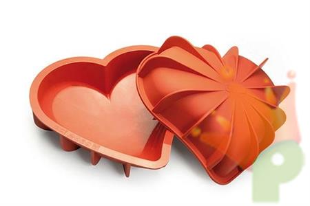 STAMPO IN SILICONE LOVE 205X186MM ROSSO