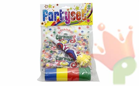 PARTYSET 1STELLA 1BUSTA CORIANDOLI 1TROMBA