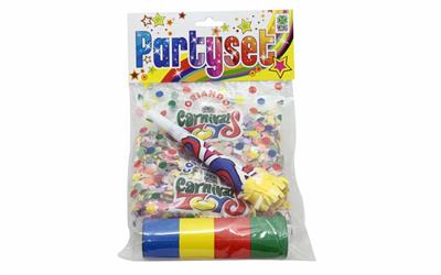 PARTYSET 1STELLA 1BUSTA CORIANDOLI 1TROMBA