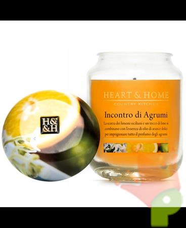 CANDELA HEART & HOME 115 G INCONTRI DI AGRUMI