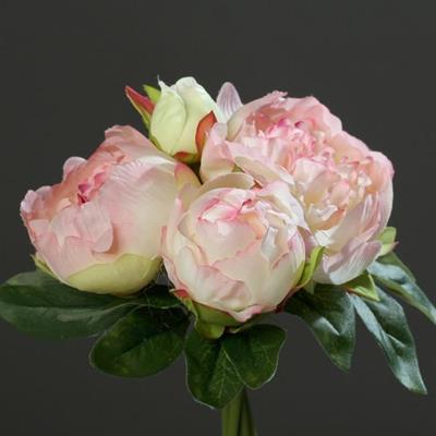 PEONIA BOUQUET 20CM ROSA
