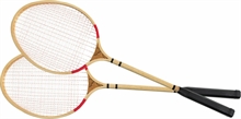 RACCHETTE BADMINTON + VOLANO + RETE