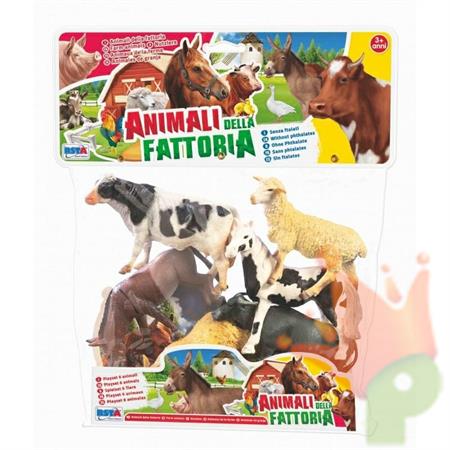 ANIMALI FATTORIA 6PZ