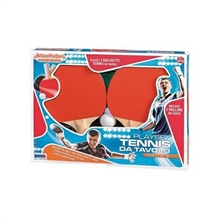 RACCHETTE PING PONG + RETE + 3 PALLINE