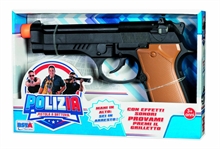 PISTOLA POLIZIA BATTERIA 19CM
