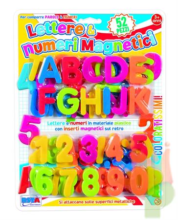 LETTERE E NUMERI MAGNETICI