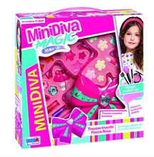 TRUCCHI TROUSSE MINIDIVA FIOCCO ROSA