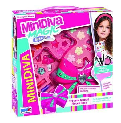 TRUCCHI TROUSSE MINIDIVA FIOCCO ROSA
