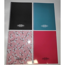 QUADERNO MAXI A4 SPIRALATO CON DOPPIA RIGATURA E FORI EASTPAK