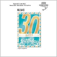 BIGLIETTO AUGURI 30