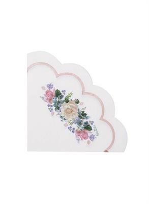 TOVAGLIOLI 33X33 WEDDING ROSE SMERLO FIORE 16PZ