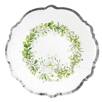 PIATTI 27CM LIBERTY WEDDING IN GREEN 8PZ