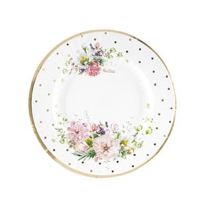 PIATTI 21CM JARDIN A POIS 8PZ