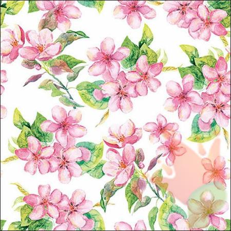 TOVAGLIOLI 33X33 CHERRY BLOSSOM ROSE 20PZ