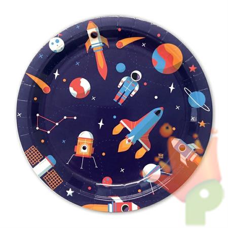 PIATTI 24CM ASTRONAUTA 8PZ