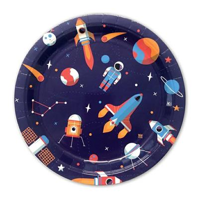 PIATTI 24CM ASTRONAUTA 8PZ