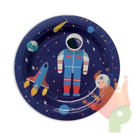 PIATTI 18CM ASTRONAUTA 8PZ