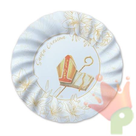 PIATTI 25 CM CRESIMA 8 PZ