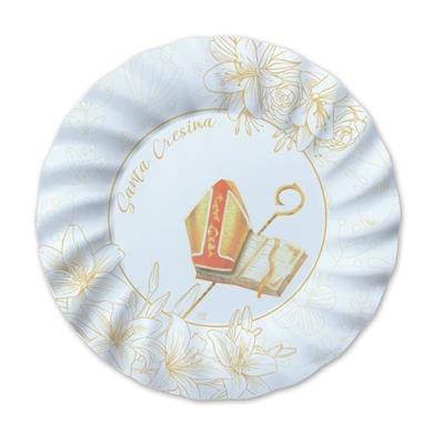 PIATTI 25 CM CRESIMA 8 PZ