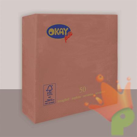TOVAGLIOLI 33X33 2V ROSA GOLD 50PZ