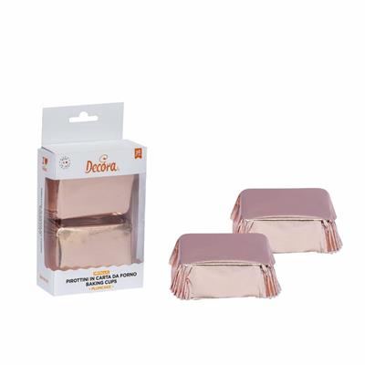 PIROTTINI PLUM CAKE 80X50X32MM ROSE GOLD 20PZ
