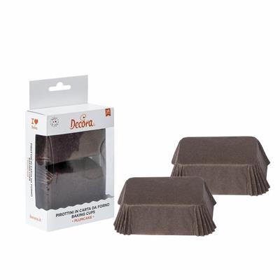 PIROTTINI PLUM CAKE 80X50X32MM MARRONI 36PZ