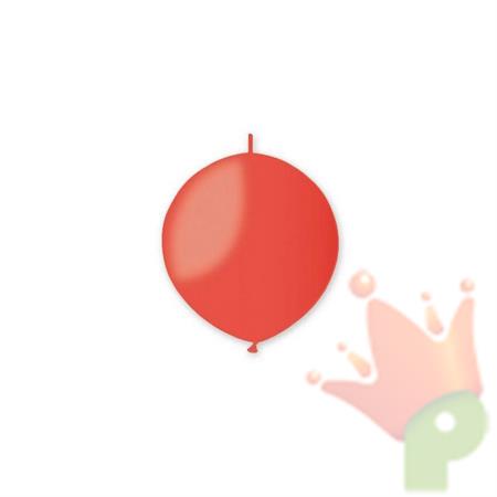 PALLONCINI 13INCH 33CM LINK ROSSI 100PZ