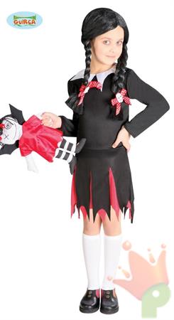 COSTUME WEDNESDAY ADAM TG. 7-9ANNI
