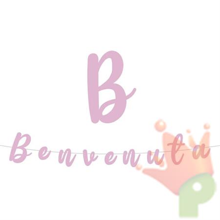FESTONE SCRITTA BENVENUTA 3 MT