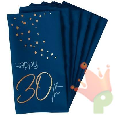 TOVAGLIOLI 33X33 ELEGANT TRUE BLUE 30 ANNI 10PZ