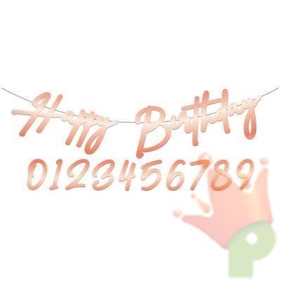 FESTONE HAPPY BIRTHDAY ELEGANT LUSH 1MT