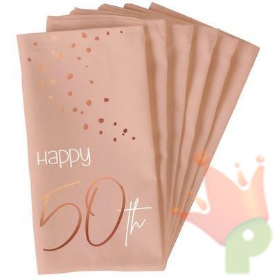 TOVAGLIOLI 33X33 ELEGANT LUSH BLUSH 50 ANNI 10PZ