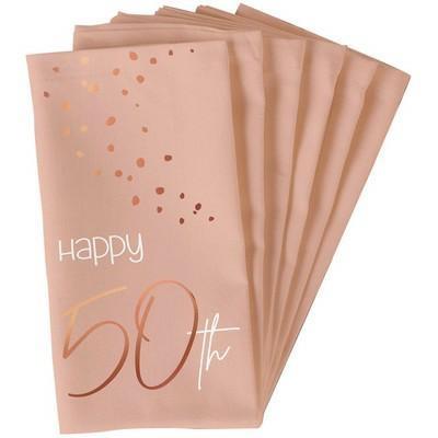 TOVAGLIOLI 33X33 ELEGANT LUSH BLUSH 50 ANNI 10PZ