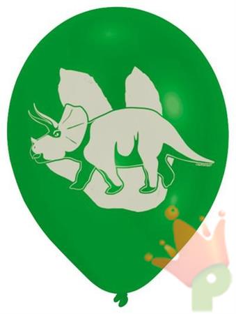 PALLONCINI 11INCH PREHISTORIC PARTY 6PZ